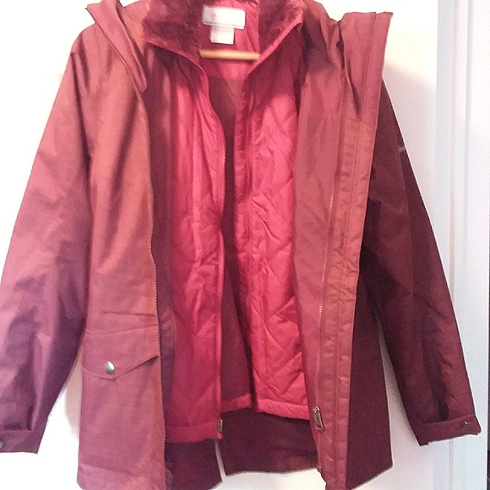 NWOT Columbia 3 way Interchange Jacket